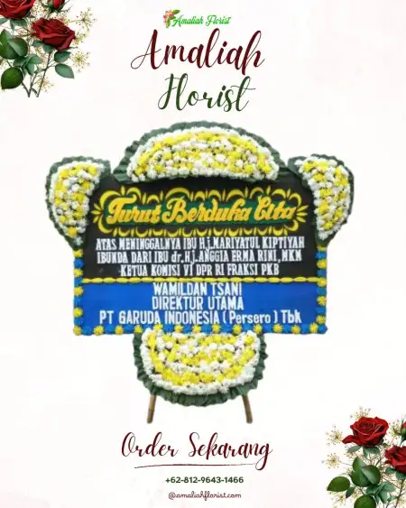 Papan Bunga Duka Ruko Bekasi Barat